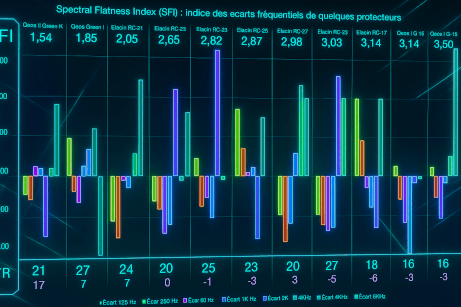 Spectral Flatness Index