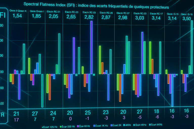 Spectral Flatness Index