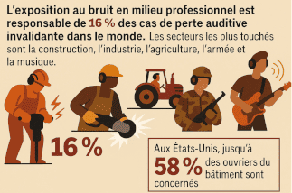 La perte auditive professionnelle un enjeu sous-estimé