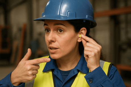 Une bonne protection auditive commence par un bon geste