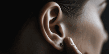 Conduit auditif plus long et plus large que la théorie