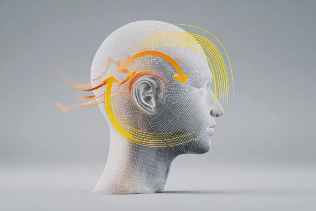 Les fonctions de transfert liées à la tête HRTF