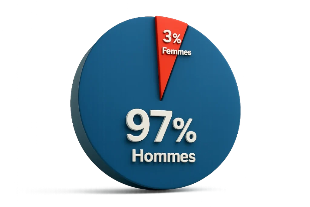 Rapport homme/femme reconnaissance maladie professionnelle